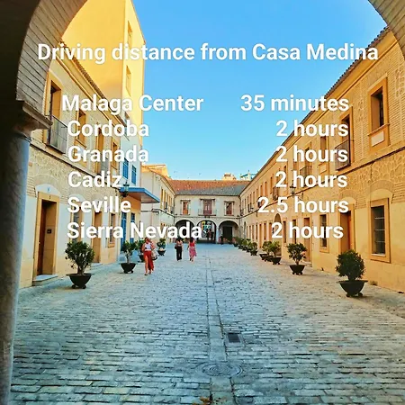 Casa Del Palmas - Charming Private With 2 Bedrooms Villa Moclinejo
